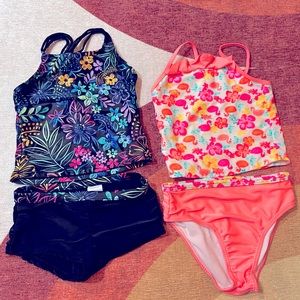 Girls 4-5T swimsuit bundle